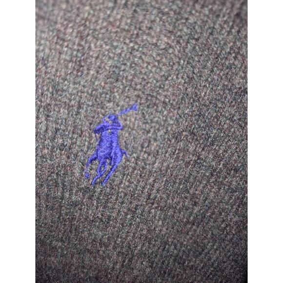 Polo Ralph Lauren Lambswool Green Crew Neck‎ Sweater Size XL - Picture 3 of 5